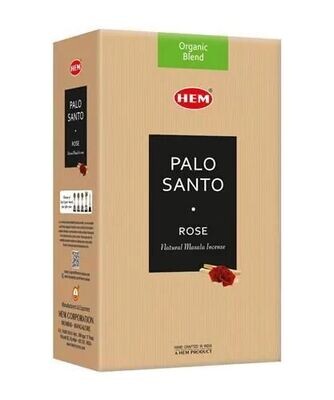HEM Organic Blend Palo Santo & Rose( Heiliges Holz & Rose)