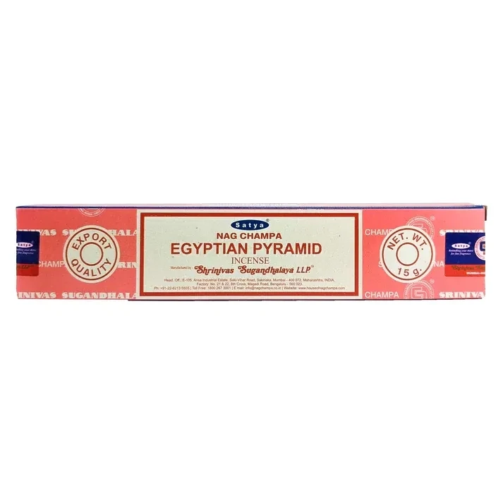 Satya Ägyptische Pyramide Nag Champa Räucherstäbchen