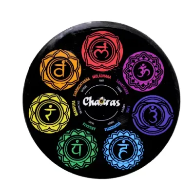 Räucherstäbchenhalter Chakra rund ⌀ 10 cm Räucherstäbchenhalter Chakra rund ⌀ 10 cm