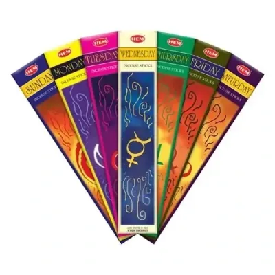 Hem 7 Days Räucherstäbchen Set