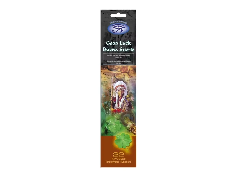 Mystical Aroma Good Luck / Buena Suerte Räucherstäbchen Incense Sticks