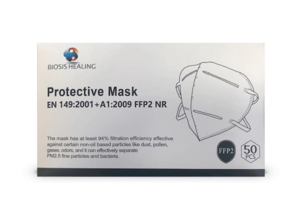 Boîte de 50 masques FFP2 Biosis Healing