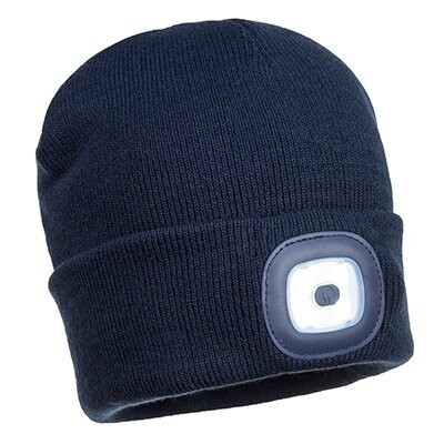 Bonnet Beanie lampe LED rechargeable USB