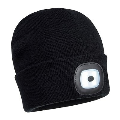 Bonnet Beanie lampe LED rechargeable USB