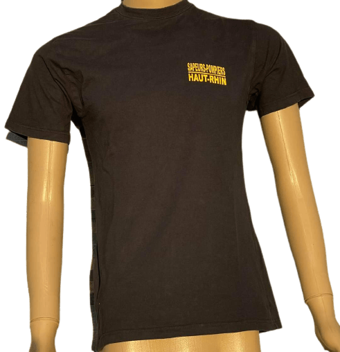 T-shirt sapeurs-pompiers Haut-Rhin 100% coton BG-SAFETY