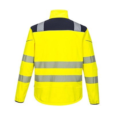 Softshell Haute-Visibilité PW3 jaune PORTWEST
