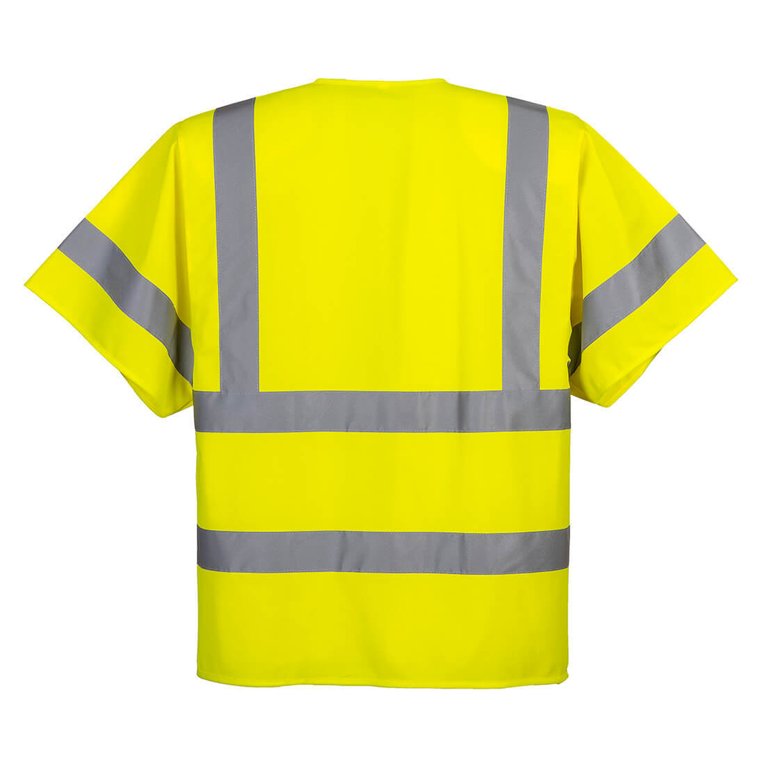 Gilet zippé à demi-manches haute-visibilité jaune PORTWEST