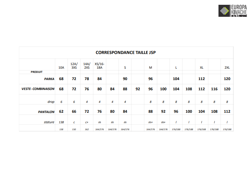 Pantalon TSI JSP jeunes sapeurs-pompiers