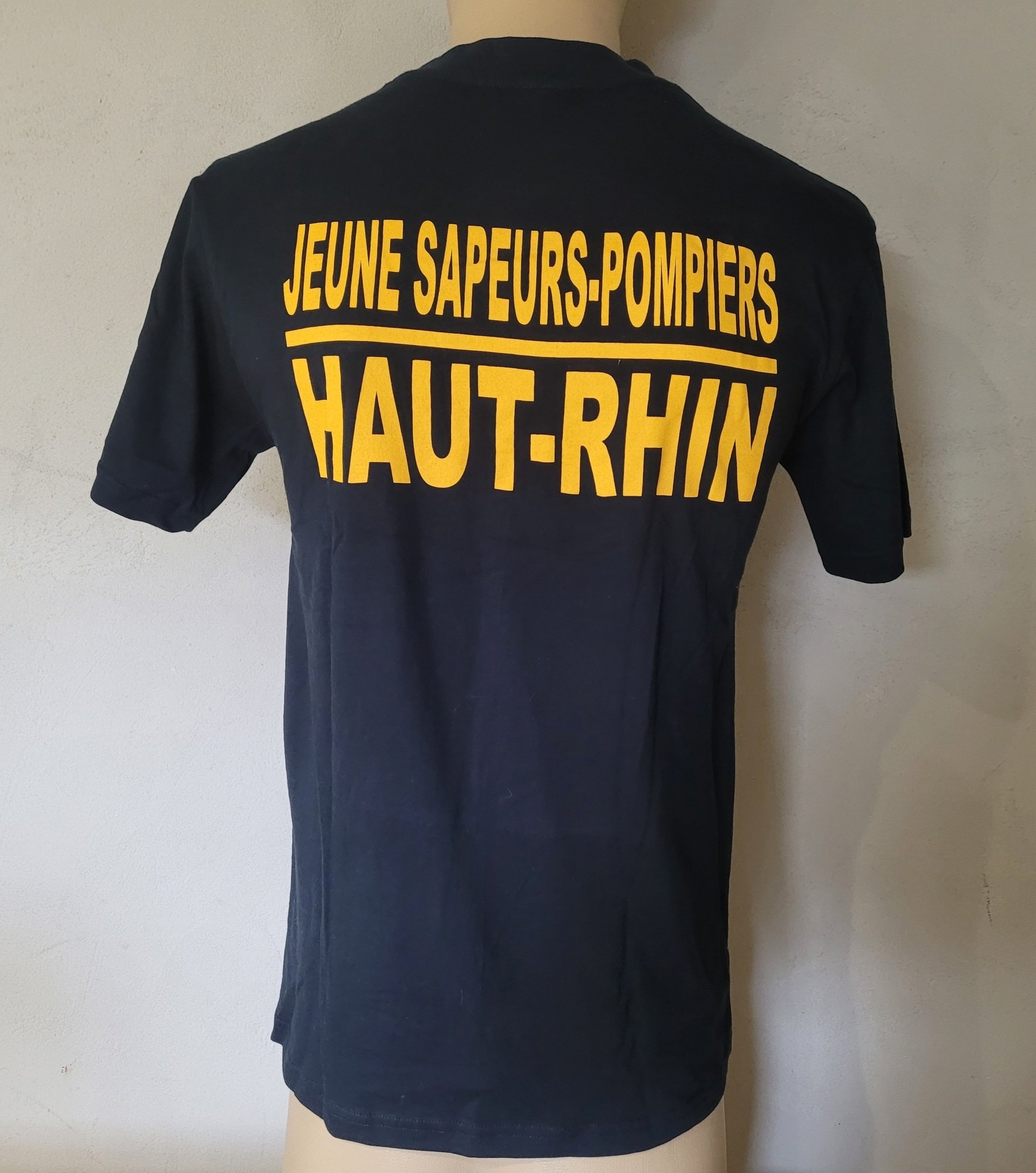 T-shirt  jeunes sapeurs-pompiers JSP Haut-Rhin 100% coton BG-SAFETY