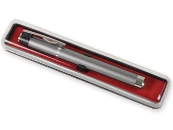 Lampe stylo pupille OMEGA LED - gris GIMA