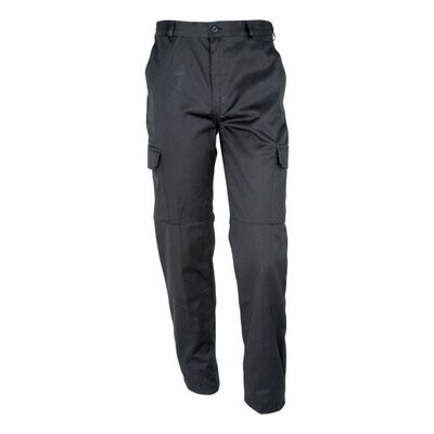 Pantalon basic polycoton noir ou kaki CITYGUARD