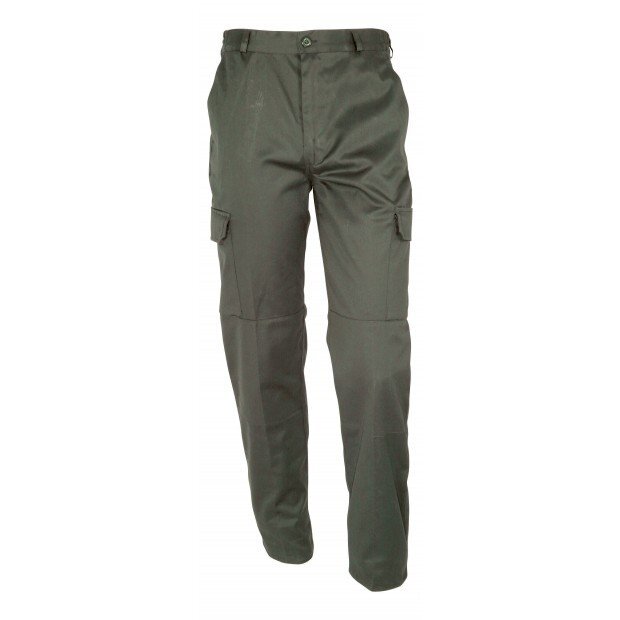 Pantalon basic polycoton noir ou kaki CITYGUARD