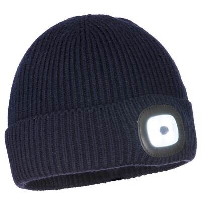 Bonnet LED Workman bleu marine