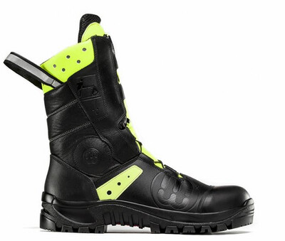 Rangers sapeurs-pompiers 91609 noir/jaune Treemme