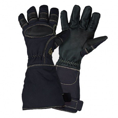 Gants d'attaque feux sapeurs-pompiers textile ATTACK6PEOMTEX-B bleu marine ROSTAING