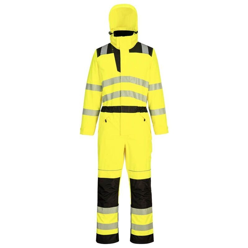 Combinaison de pluie haute visibilité PW3 jaune ou orange