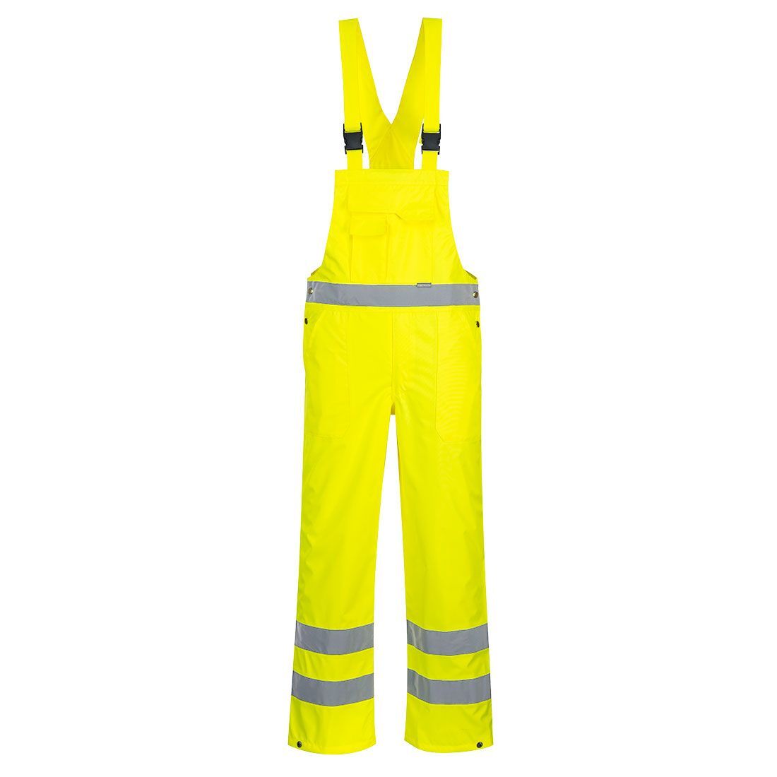Cotte à bretelles Hi-Vis non doublée orange et jaune PORTWEST