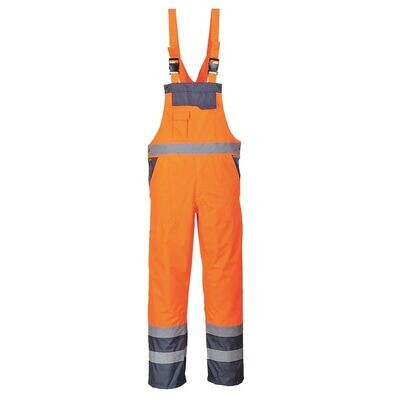 Cotte Contrast non-doublée orange ou jaune Portwest