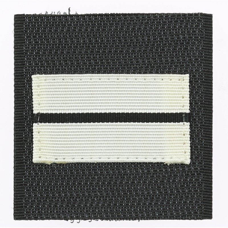 Grade / galon lieutenant gendarme velcro