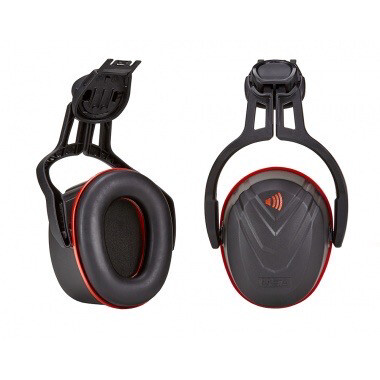 Coquilles antibruit pour casque MSA Gallet F2XR ou V-GARD SNR 36db