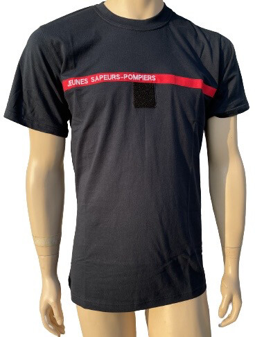T-shirt JSP jeunes sapeurs-pompiers JSP 100% coton BG-SAFETY