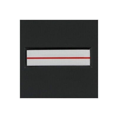 Grade / galon résine adjudant-chef gendarme sur velcro