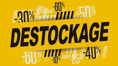 DESTOCKAGE / FIN DE SERIE