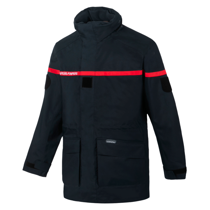 Parka / veste de pluie sapeurs-pompiers ALEX CODUPAL