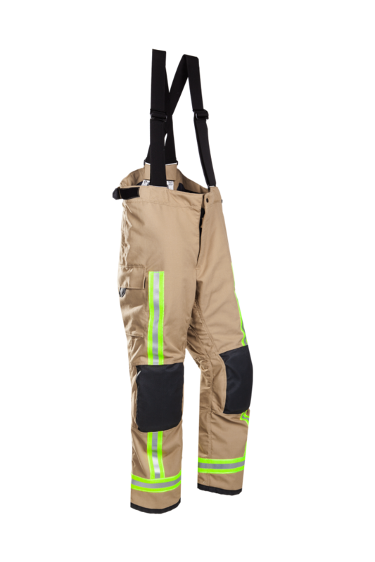 Surpantalon d'intervention textile sapeurs-pompiers  Complexage 830 Nomex® twin SIOEN