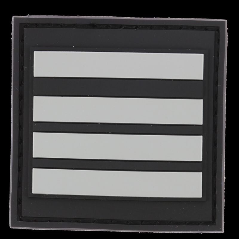 Grade / galon PVC commandant gendarme sur velcro Grade / galon PVC commandant gendarme sur velcro