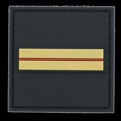 Grade / galon PVC adjudant gendarme sur velcro