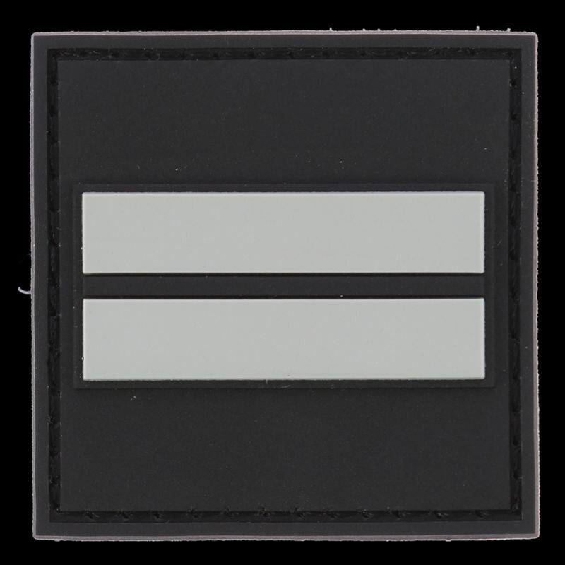 Grade / galon PVC lieutenant sapeurs-pompiers sur velcro