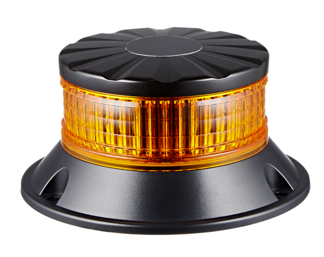 Gyrophare LED Simple étage 65mm orange