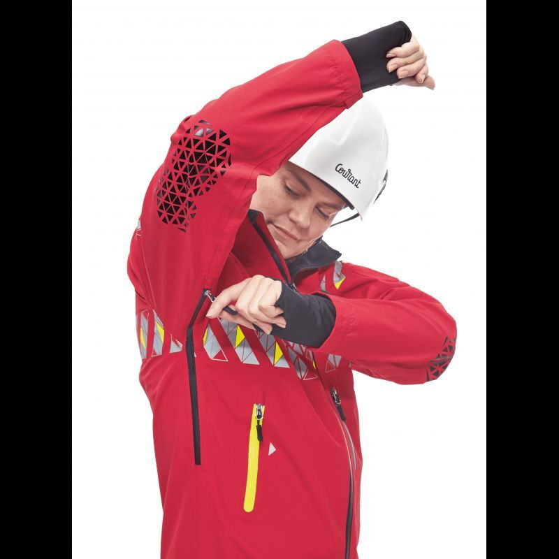 Veste de pluie ARK rouge 3 layers COURANT