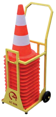 Chariot pour cônes de signalisation 50cm