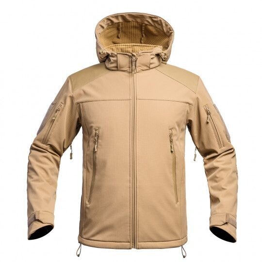 Veste V2 Softshell Fighter tan A10 équipement