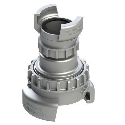 Jonction / réduction / transformation double DSP 40 à verrou - DSP 65 à verrou - aluminium POK