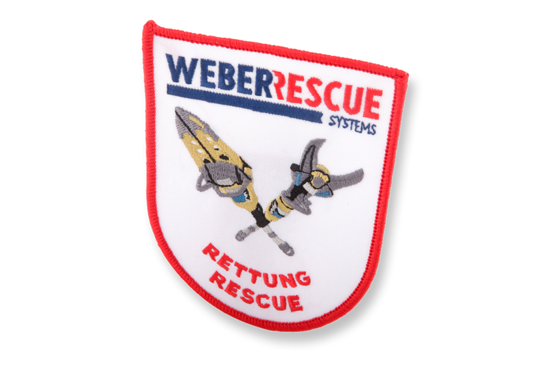 Ecusson secours routier pour collectionneur WEBER RESCUE