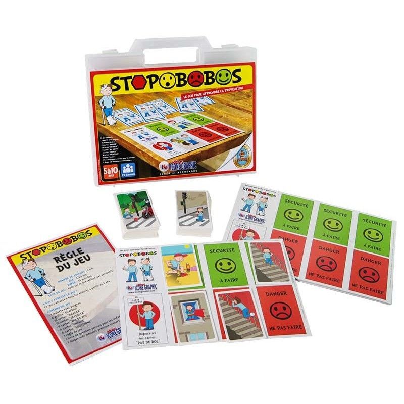 Jeu de premiers secours enfants : STOPOBOBOS - 5 A 10 ANS