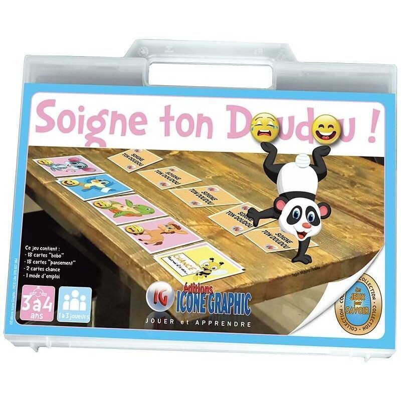 Jeu de premiers secours enfants : SOIGNE TON DOUDOU - 3 A 4 ANS