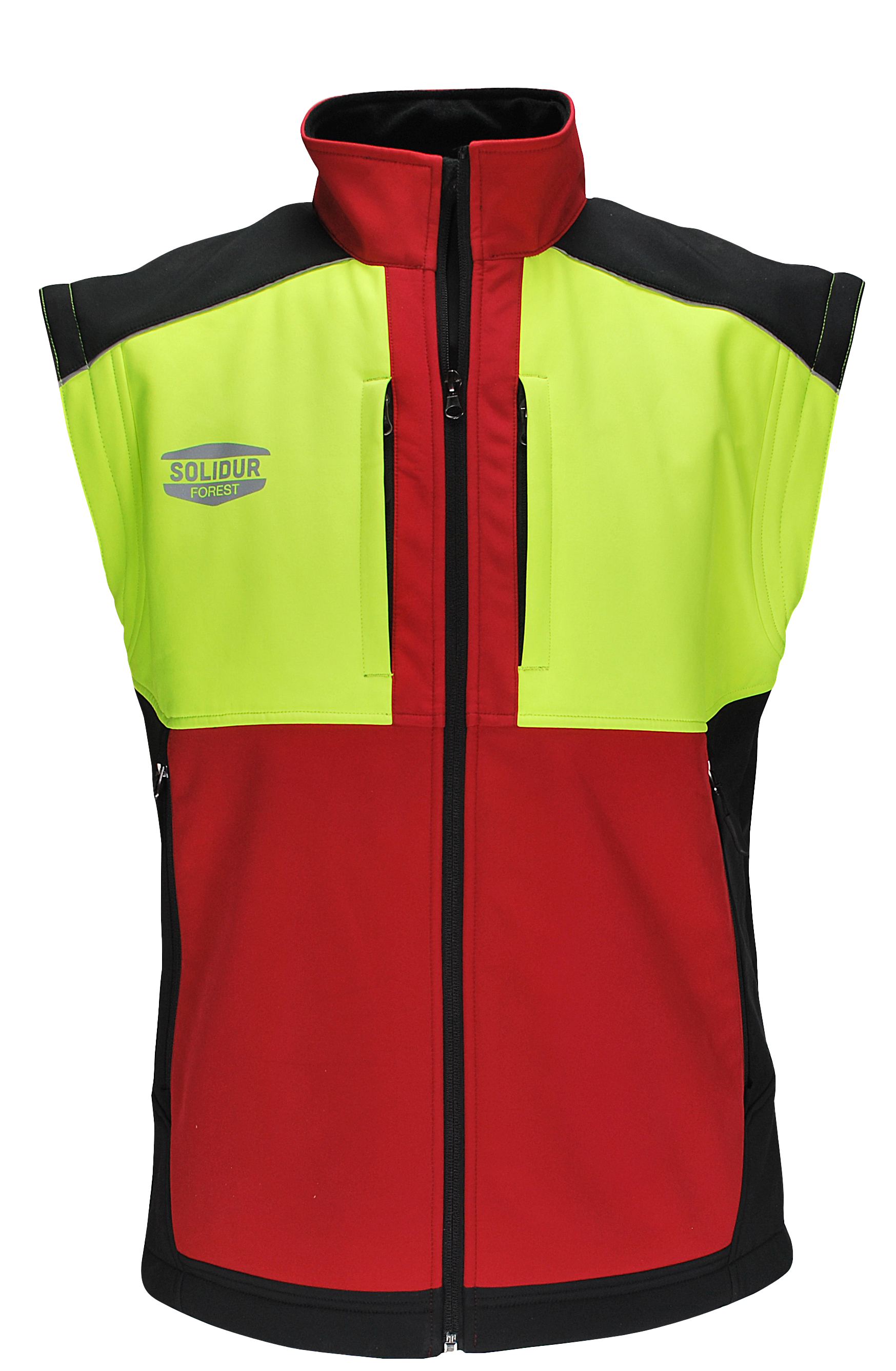Veste softshell manches amovibles WODA ROUGE SOLIDUR