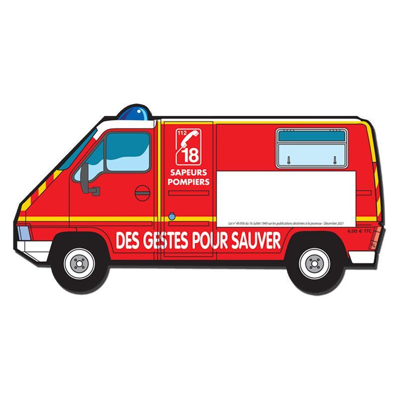 Livre de formation enfants premiers secours : LE LIVRET AMBULANCE