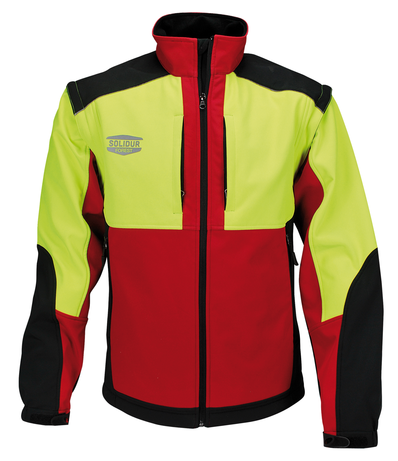 Veste softshell manches amovibles WODA ROUGE SOLIDUR