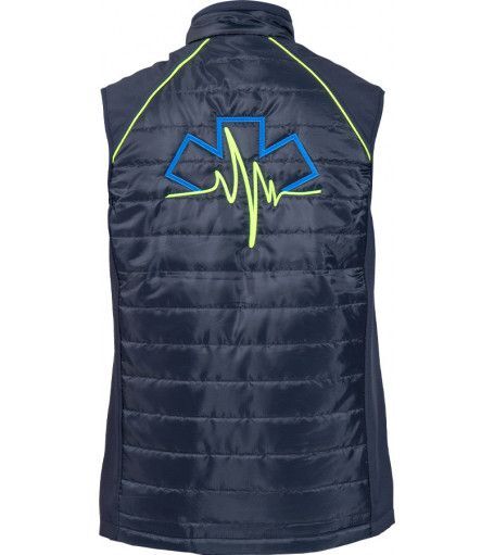 Veste /  gilet sans manches bi-matières ambulancier avec broderie DEXSER