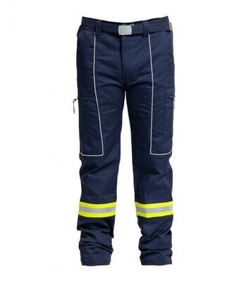 Pantalon de travail ambulancier  liserés blanc bandes réfléchissantes TT DEXSER