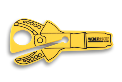 Outil coupe ceinture secours routiers WEBER RESCUE