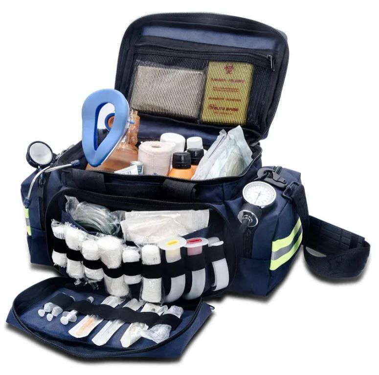 Sac de secours / urgence et d'intervention LEGER bleu marine ELITE BAGS