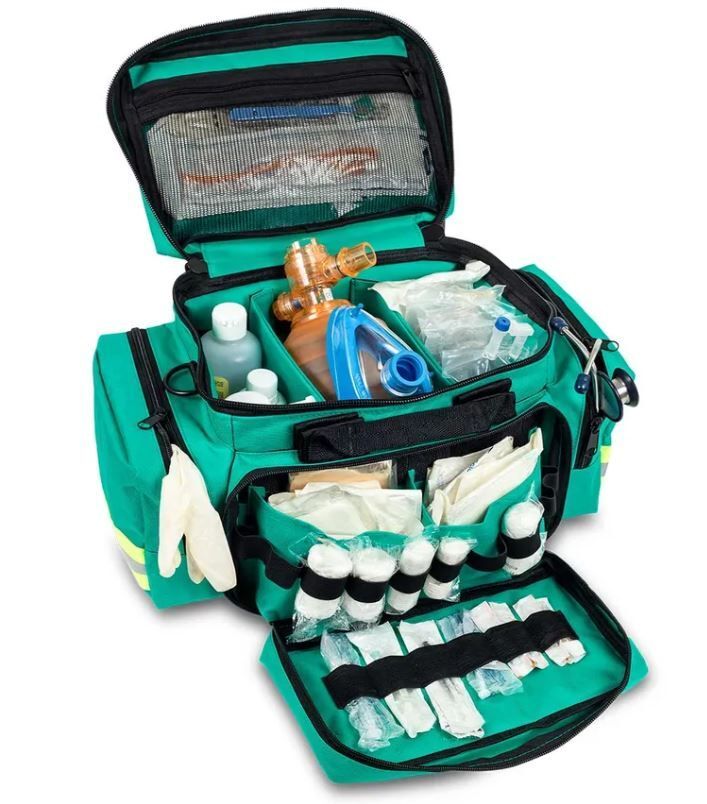 Sac de secours / urgence et d'intervention LEGER vert ELITE BAGS