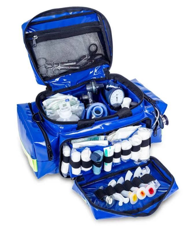 Sac de secours / urgence et d'intervention LEGER PVC bleu ELITE BAGS