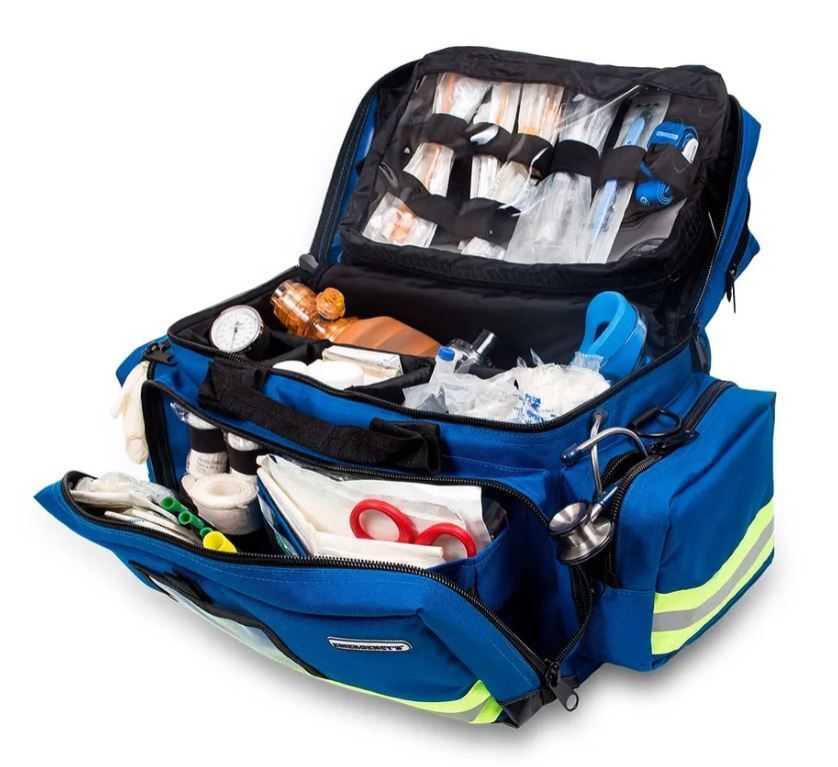 Sac de secours / urgence et d'intervention GRANDE CAPACITE bleu roy ELITE BAGS